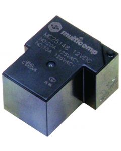 MULTICOMP PRO MC25147Power Relay, SPST-NO, 12 VDC, 30 A, MC25 Series, Through Hole