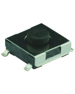 MULTICOMP PRO MC32882Tactile Switch, MCDTSZML-6 Series, Top Actuated, Surface Mount, Round Button, 100 gf