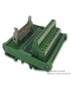 MULTICOMP PRO MOH-10Terminal Block Interface, IDC 10 Position Plug, Screw Type 10 Position Terminal Block