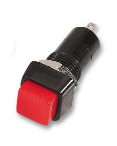 MULTICOMP PRO R13-23B-05-BRPushbutton Switch, Latching, 12.2 mm, SPST-NC, (Off)-On, Square, Red