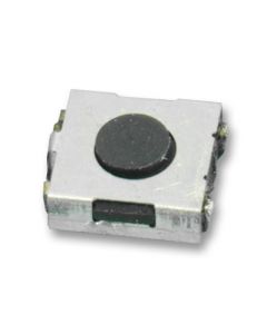 MULTICOMP PRO DTSGL-61K-BTactile Switch, DTSGL-6 Series, Top Actuated, Surface Mount, Round Button, 100 gf, 50mA at 12VDC