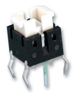 MULTICOMP PRO TLL-62BRTactile Switch, TLL-6 Series, Top Actuated, Through Hole, Plunger for Cap, 160 gf, 50mA at 12VDC