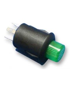 MULTICOMP PRO R13-548CL-05-BGPushbutton Switch, 12.1 mm, SPST, (On)-Off, Round Raised