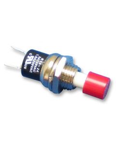MULTICOMP PRO R13-24AL-05-BRPushbutton Switch, 7.2 mm, SPST-NO, Off-(On), Round, Red