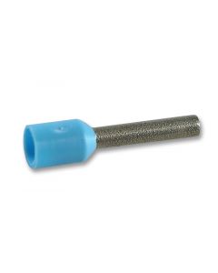 MULTICOMP PRO E2518-BLUEWire Ferrule, Single Wire, 14 AWG, 2.5 mm², 18 mm, Blue, E Series