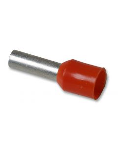 MULTICOMP PRO E0508-ORANGEWire Ferrule, Single Wire, 22 AWG, 0.5 mm², 8 mm, Orange, E Series