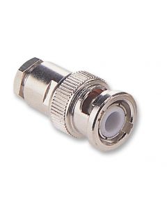 MULTICOMP PRO MP-13-01-3 TGZ RG174URF / Coaxial Connector, BNC Coaxial, Straight Plug, Solder, 50 ohm, RG174, Brass