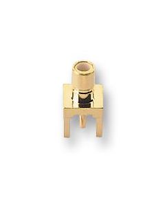 MULTICOMP PRO MP-24-14-2-TGGRF / Coaxial Connector, SMB Coaxial, Straight Jack, Solder, 50 ohm, Brass