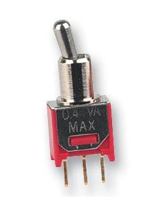 MULTICOMP PRO 2MD3T2B2M2REToggle Switch, On-Off-On, DPDT, Non Illuminated, 2MD Series, 100 mA, Through Hole