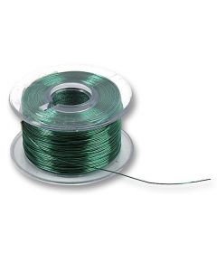 MULTICOMP PRO MPRRW-G-105Wire, Wiring Pencil, Solderable Enamelled Solid Copper,19mm OD, PU, Green, 36 AWG, 0.029 mm²