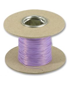 MULTICOMP PRO 100-30VWire, Wrapping Wire, PVDF, Violet, 30 AWG, 0.05 mm², 328 ft, 100 m