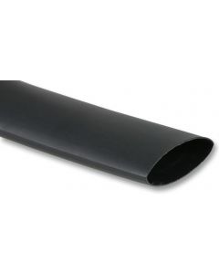 MULTICOMP PRO HS123 1.2MAdhesive Lined Heat Shrink Tubing, 3:1, 1.181 ', 30 mm, Black, 4 ft, 1.2 m