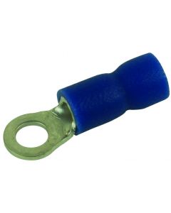 MULTICOMP PRO MC29569Ring Tongue Terminal, M3.5, #6, 14 AWG, 2.5 mm², MC29 Series, Blue