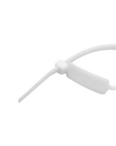 MULTICOMP PRO MC001968Cable Tie, ID Plate, Nylon 6.6 (Polyamide 6.6), Natural, 201 mm, 4.58 mm, 46 mm, 50 lb