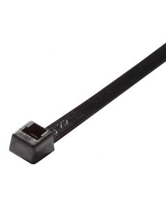 MULTICOMP PRO MC001982Cable Tie, Nylon 6.6 (Polyamide 6.6), Black, 148.336 mm, 3.556 mm, 36.423 mm, 40 lb