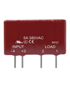 MULTICOMP PRO MC002244Solid State Relay, 5 A, 280 VAC, PCB, Through Hole, Zero Crossing