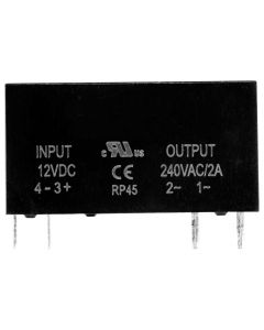 MULTICOMP PRO MC002258Solid State Relay, 2 A, 280 VAC, Through Hole, Solder, Zero Crossing