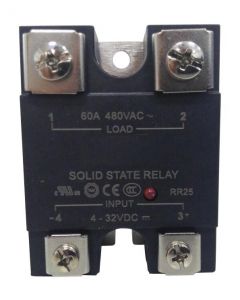 MULTICOMP PRO MC002316Solid State Relay, 25 A, 280 VAC, Panel Mount, Screw, Random Turn On