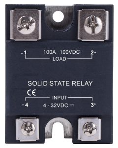 MULTICOMP PRO MC002361Solid State Relay, 80 A, 100 VDC, Panel Mount, Screw