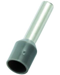 MULTICOMP PRO MC7508-GWire Ferrule, Single Wire, 20 AWG, 0.75 mm², 8 mm, Gray