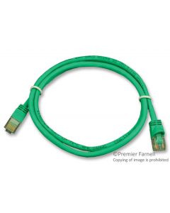 MULTICOMP PRO SPC21993Ethernet Cable, Cat5e, Cat5e, RJ45 Plug to RJ45 Plug, UTP (Unshielded Twisted Pair), Green, 900 mm