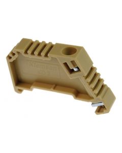 MULTICOMP PRO SPC11783End Bracket, For Use With Screw Clamp Terminal Blocks