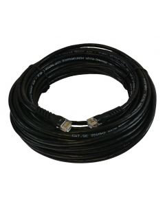 MULTICOMP PRO SPC21988Ethernet Cable, Cat5e, Cat5e, RJ45 Plug to RJ45 Plug, UTP (Unshielded Twisted Pair), Black, 15 m