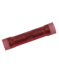 MULTICOMP PRO MC29365Butt Splice, Red, MC Series, 22 AWG, 16 AWG, 1.5 mm², Nylon (Polyamide)
