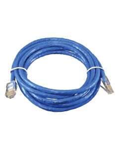 MULTICOMP PRO SPC23179Ethernet Cable, Non-Booted, Cat6, RJ45 Plug to RJ45 Plug, UTP (Unshielded Twisted Pair), Blue