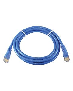 MULTICOMP PRO SPC23214Ethernet Cable, Booted, Cat6, RJ45 Plug to RJ45 Plug, UTP (Unshielded Twisted Pair), Blue, 1.5 m