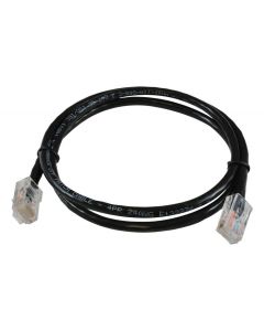 MULTICOMP PRO SPC21908Ethernet Cable, Cat5e, Cat5e, RJ45 Plug to RJ45 Plug, UTP (Unshielded Twisted Pair), Black, 900 mm