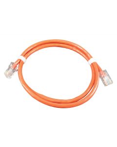 MULTICOMP PRO SPC21911Ethernet Cable, Cat5e, Cat5e, RJ45 Plug to RJ45 Plug, UTP (Unshielded Twisted Pair), Orange, 900 mm