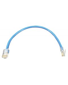 MULTICOMP PRO SPC23164Ethernet Cable, Non-Booted, Cat6, RJ45 Plug to RJ45 Plug, UTP (Unshielded Twisted Pair), Blue