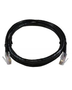 MULTICOMP PRO SPC23173Ethernet Cable, Non-Booted, Cat6, RJ45 Plug to RJ45 Plug, UTP (Unshielded Twisted Pair), Black