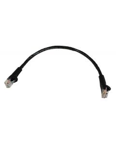 MULTICOMP PRO SPC23203Ethernet Cable, Booted, Cat6, RJ45 Plug to RJ45 Plug, UTP (Unshielded Twisted Pair), Black