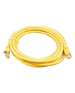 MULTICOMP PRO SPC23227Ethernet Cable, Booted, Cat6, RJ45 Plug to RJ45 Plug, UTP (Unshielded Twisted Pair), Yellow, 3 m