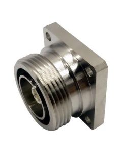 MULTICOMP PRO MC002127RF / Coaxial Connector, 7/16 Coaxial, Straight Flanged Jack, Solder, 50 ohm, Bronze