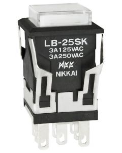 NKK SWITCHES LB25SKW01-5F-JB