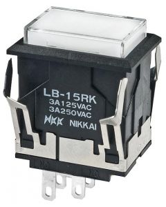 NKK SWITCHES LB15RKW01-6B-JB