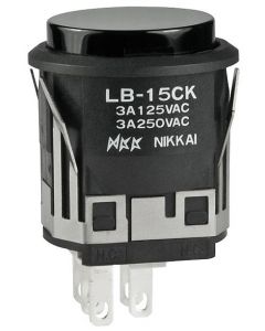 NKK SWITCHES LB15CKW01-A