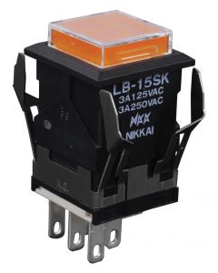 NKK SWITCHES LB15SKW01-5D-JD
