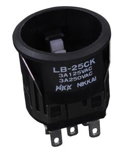 NKK SWITCHES LB25CKW01