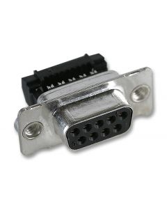 MULTICOMP PRO MH10591D Sub Connector, Tin & Dimple, DB9, Standard, Receptacle, MH105, 9 Contacts, DE, IDC / IDT