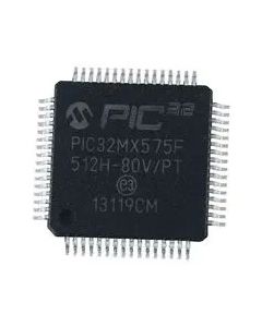 MICROCHIP PIC32MX575F512H-80V/PT