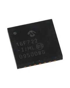 MICROCHIP PIC16F722-I/ML