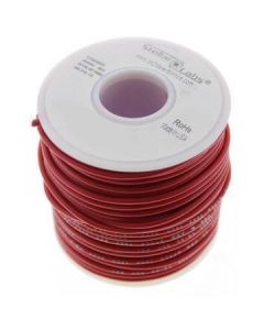 MULTICOMP PRO 24-15142Wire, Hook Up, PVC, Red, 26 AWG, 0.13 mm², 25 ft, 7.62 m