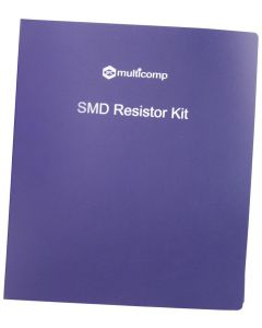 MULTICOMP PRO MC0805WAFE024-KITResistor Binder Kit, 100-Pieces each, 121 Values, 10ohm to 910kohm 0805 Resistors