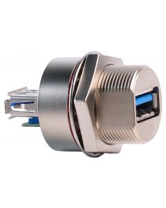 MULTICOMP PRO MP002432USB Adapter, USB Type A Receptacle, USB Type A Receptacle, USB 3.0, IP68