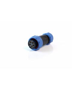 MULTICOMP PRO MP002564Circular Connector, MP-T21 IP68 Series, Cable Mount Plug, 5 Contacts, Screw Socket, Threaded