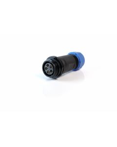 MULTICOMP PRO MP002586Circular Connector, MP-T21 IP68 Series, Cable Mount Receptacle, 5 Contacts, Screw Socket